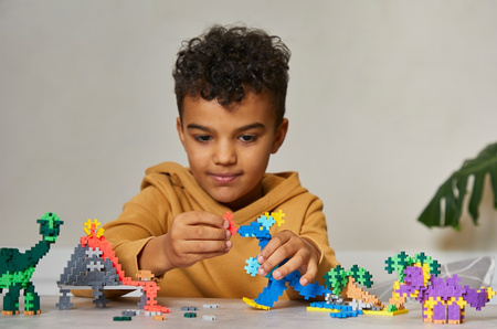 Plus-Plus "Learn to Build Dinosaur" building set - 500 pieces 3918 07129