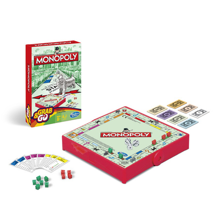 Jeu de voyage Monopoly Grab&Go B1002