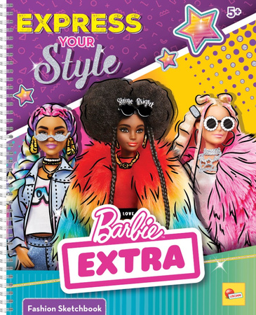 Barbie Carnet de croquis Exprimez votre style 12679