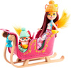Poupée Barbie Enchantimals + véhicule FJH11/GJX31