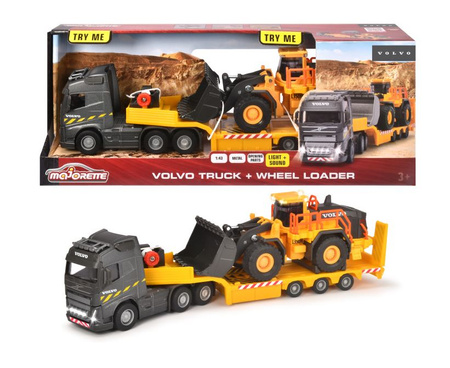 Majorette Volvo construction set with light and sound 372-6000 - toy for children