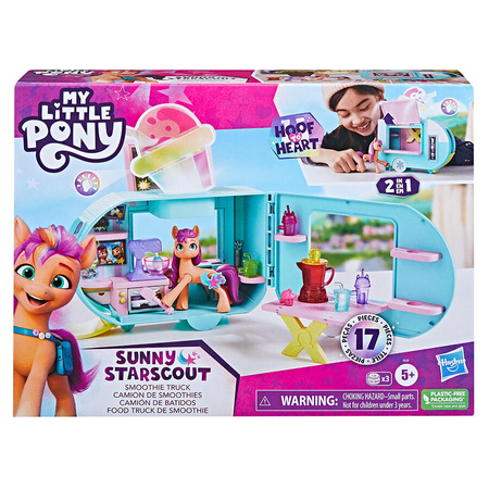 HASBRO Mon Petit Poney Sunny et Smoothie Truck F6339