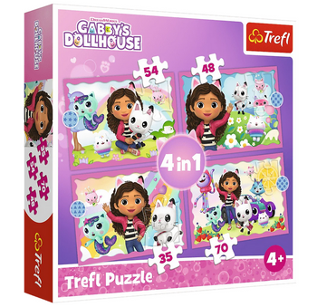 CUBES PUZZLE 4en1 Les Aventures de Gabi 34620 - Puzzle pour Enfants