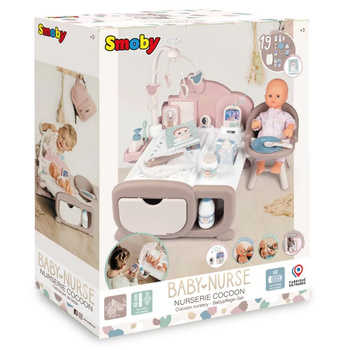 SMOBY Baby Nurse electronic babysitter corner 220379