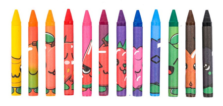 FruitySquad scented crayons 12 pcs FS60354