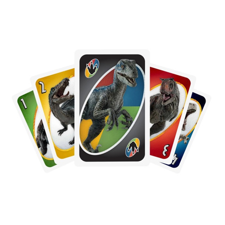 Cartes UNO Jurassic World GXD72