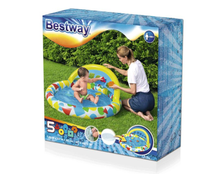 Piscine pour enfants Bestway avec planche pédagogique 20x117x46 B52378 83906