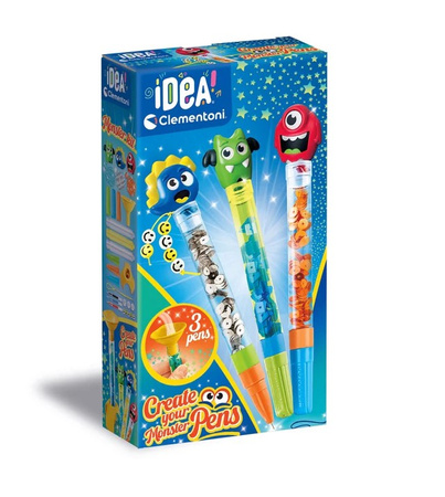 Clementoni IDEA Mini Monster Pen Factory Bleu 18833