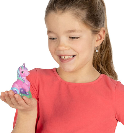 Plaster casts Unicorn with paints 01299