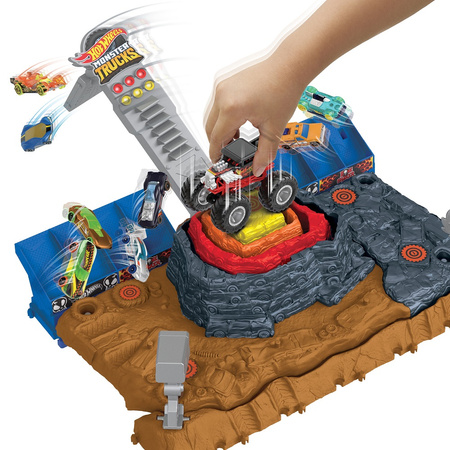 Ensemble de démolition de pyramide Hot Wheels Arena Smashers HNB96