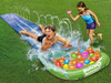 Toboggan aquatique 4,8 m + 100 ballons d'eau 56317