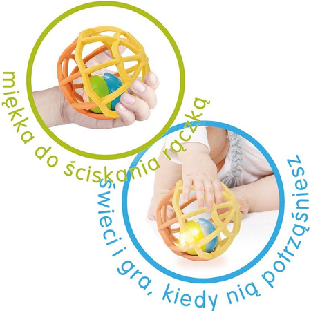 Interactive Soft Ball Rattle - SmilyPlay SP83658 36580