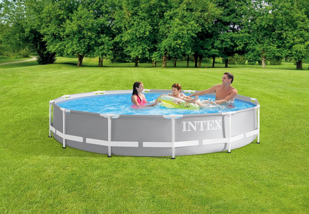 Piscine Intex Prism Frame 366x76 avec pompe à filtre 26712NP 14317