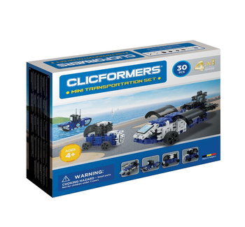 CLICS Clicformers Transporteurs 4en1 30 pcs. 4165