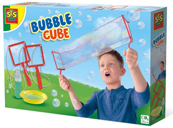 Set of square soap bubbles 02272