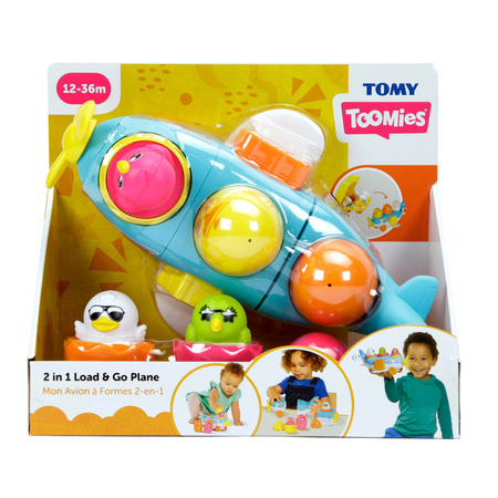 Plane with eggs for children 2in1 E73147