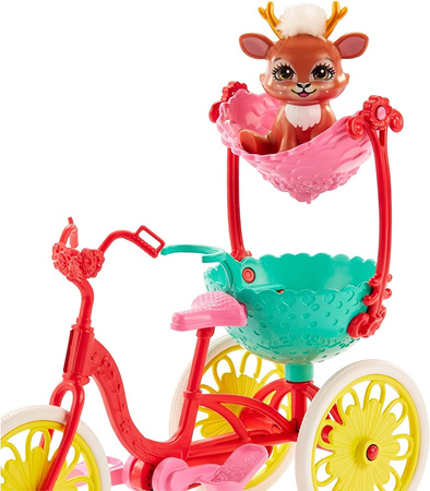 Poupée Barbie Enchantimals + véhicule FJH11/GJX30