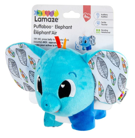 Lamaze Peekaboo Éléphant Soufflant pour Bébé L27467