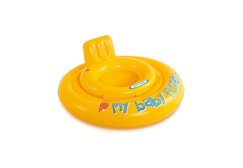 INTEX Bouée bébé avec siège 70 cm SP56585 - Bouée de piscine pour enfants