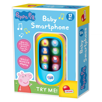 DANTE Lisciani Peppa Pig Bébé Smartphone LED 92253