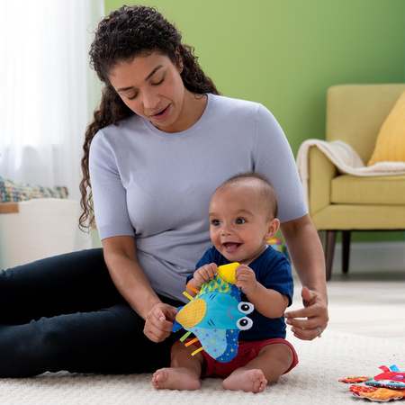 Lamaze Animal blanket + teether L27535