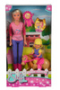 Steffi and Evi dolls with horses 573-8051