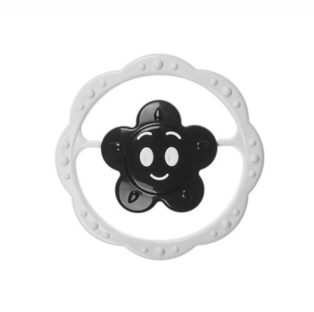 TULLO Black and white flower rattle 71551