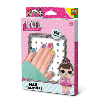 SES Creative L.O.L. Autocollants pour ongles pour enfants 14193