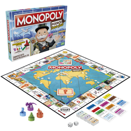 Monopoly game Journey around the world F4007