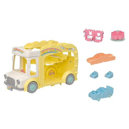 SYLVANIAN colorful children's bus 05744