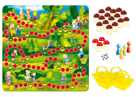 Mushroom picking - board game for children and adults 04393