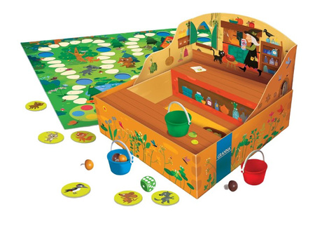 Mushroom picking board game 02164 - classic fun for children