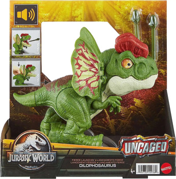 JURASSIC WORLD roaring Dilophosaurus HNT66