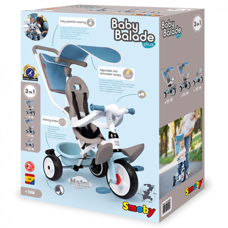 Vélo enfant Baby Balade bleu 741400