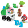 Mega Bloks Eco-garbage Truck Blocks for Children HDL06