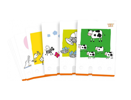 HABA Jeu de réflexion Logique ! Kit d'extension CASE – Animaux 306122 56290