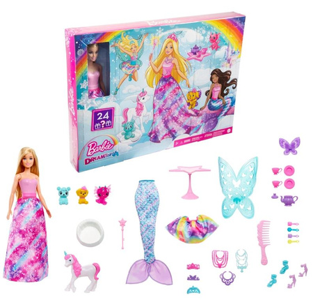 Calendrier de l'avent Barbie HGM66