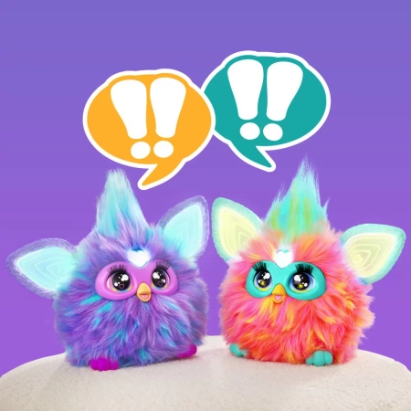 FURBY coral interactive mascot F6744