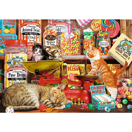 Puzzle 1000 pièces Bonbons pour chat 10630