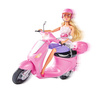 Steffi doll on a scooter 573-0282