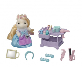 SYLVANIAN Ponytail with long hair + accessories 05644