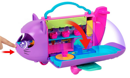 Polly Pocket MATTEL HWP19 ensemble d'avions