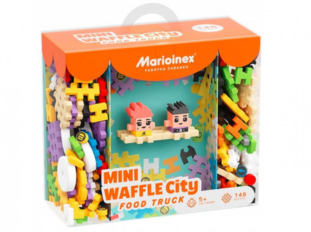 MARIOINEX Mini waffle blocks 148 pcs. Food Tr. 04244