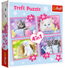 4in1 Puzzle Cat Fun 34330