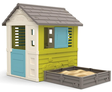 Wooden house with a sandbox for children 810728