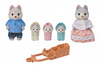 SYLVANIAN Huskty dog ​​family 05636 56363