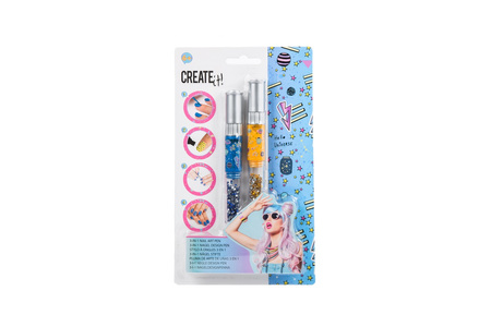 CreateIt! 3in1 nail decorating pens 84155