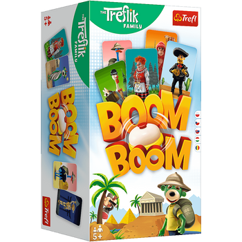 BoomBoom Game Treflik Family 02122 - Jeu de société pour enfants