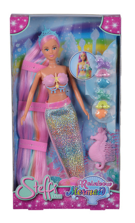 Steffi rainbow mermaid doll for children 573-3610