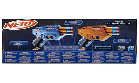 HASBRO NERF ELITE 2.0 Trio Cobo Pack F6786 F6366 - Jeu de fléchettes